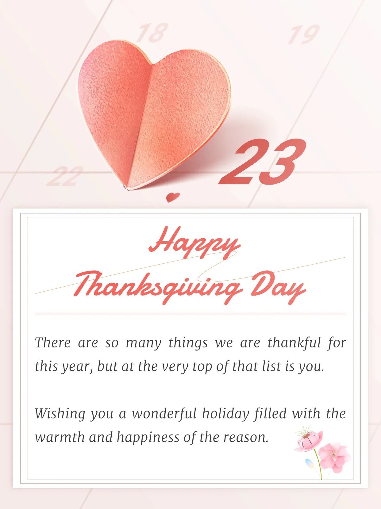 A Grateful Message to Our Valued Customers on this Thanksgiving Day